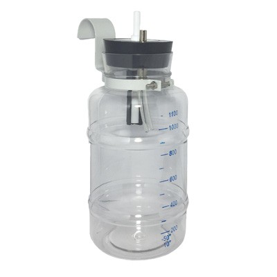 Bote de succión reutilizable de 1 litro
